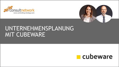 Webinaraufzeichnung: Unternehmensplanung mit Cubeware