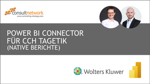 Webinaraufzeichnung: Power BI Connector für CCH Tagetik (native Berichte)