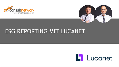 Webinaraufzeichnung: ESG Reporting mit Lucanet