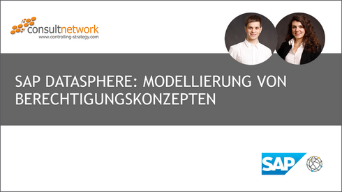 Webinaraufzeichnung SAP Datasphere: Modellierung von Berechtigungskonzepten