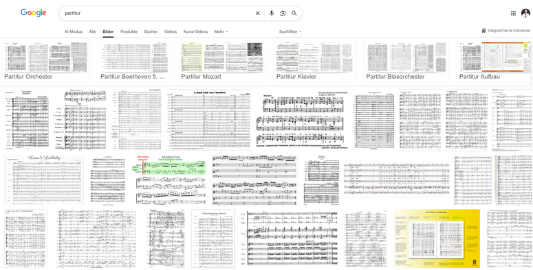 Standardisierung macht Sinn! Partitur versus Geschäftsberichte