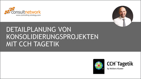 Webinaraufzeichnung Detailplanung von Konsolidierungsprojekten mit CCH Tagetik