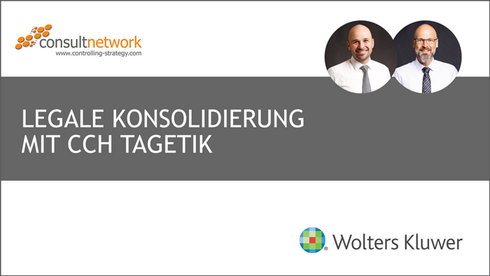 Webinaraufzeichnung: Legale Konsolidierung mit CCH Tagetik