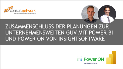 Webinaraufzeichnung: Zusammenschluss der Planungen zur unternehmensweiten GuV mit Power BI und Power ON von insightsoftware