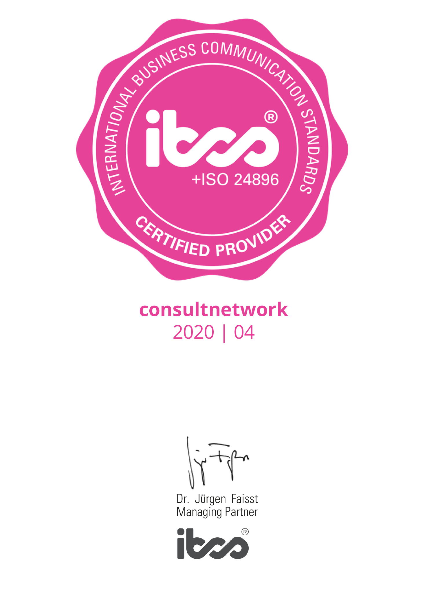 consultnetwork ist IBCS certified provider