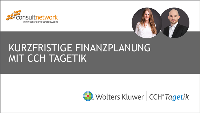 Webinaraufzeichnung Kurzfristige Finanzplanung mit CCH Tagetik