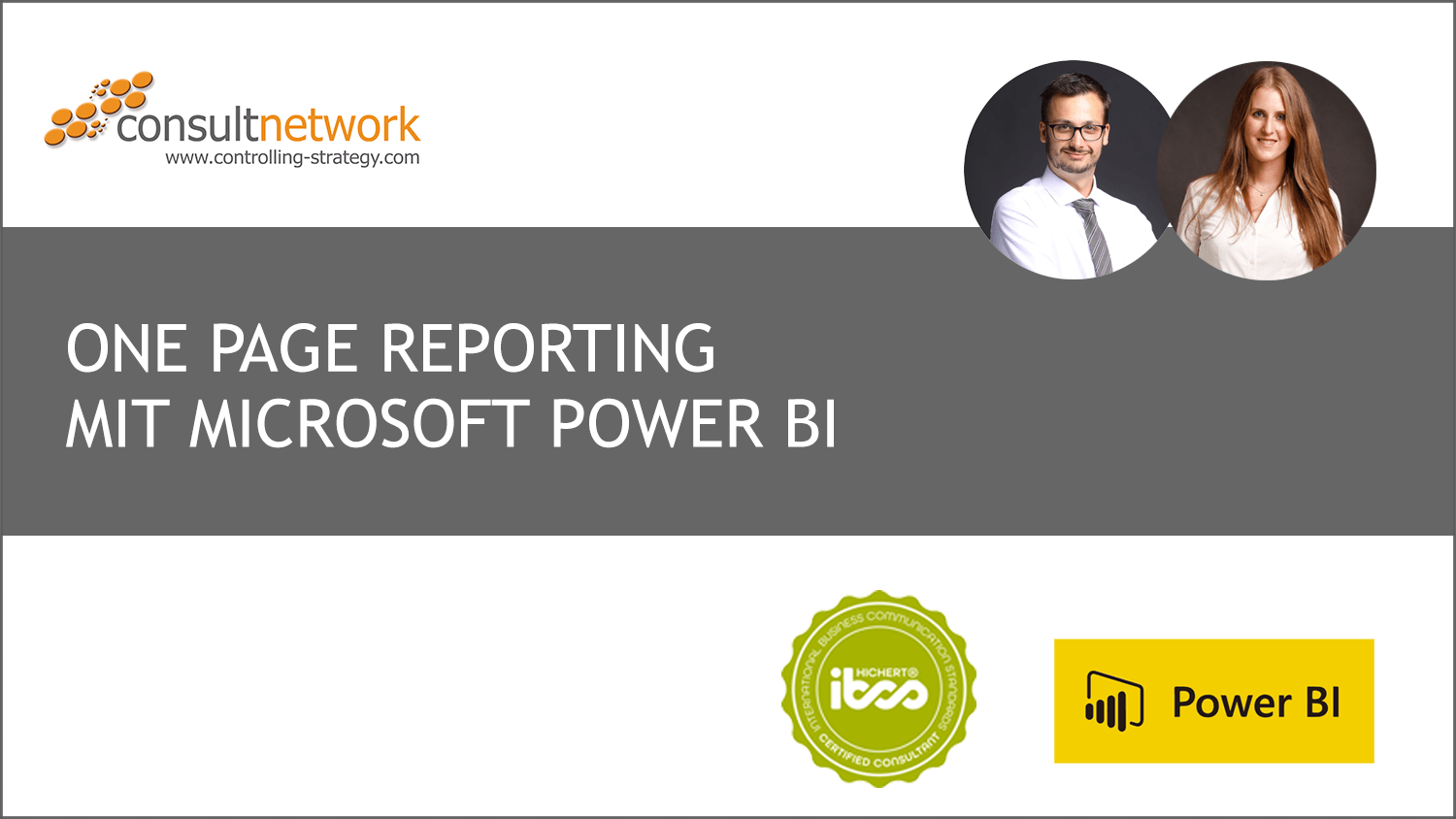 Webinaraufzeichnung ONE PAGE Reporting mit Microsoft Power BI