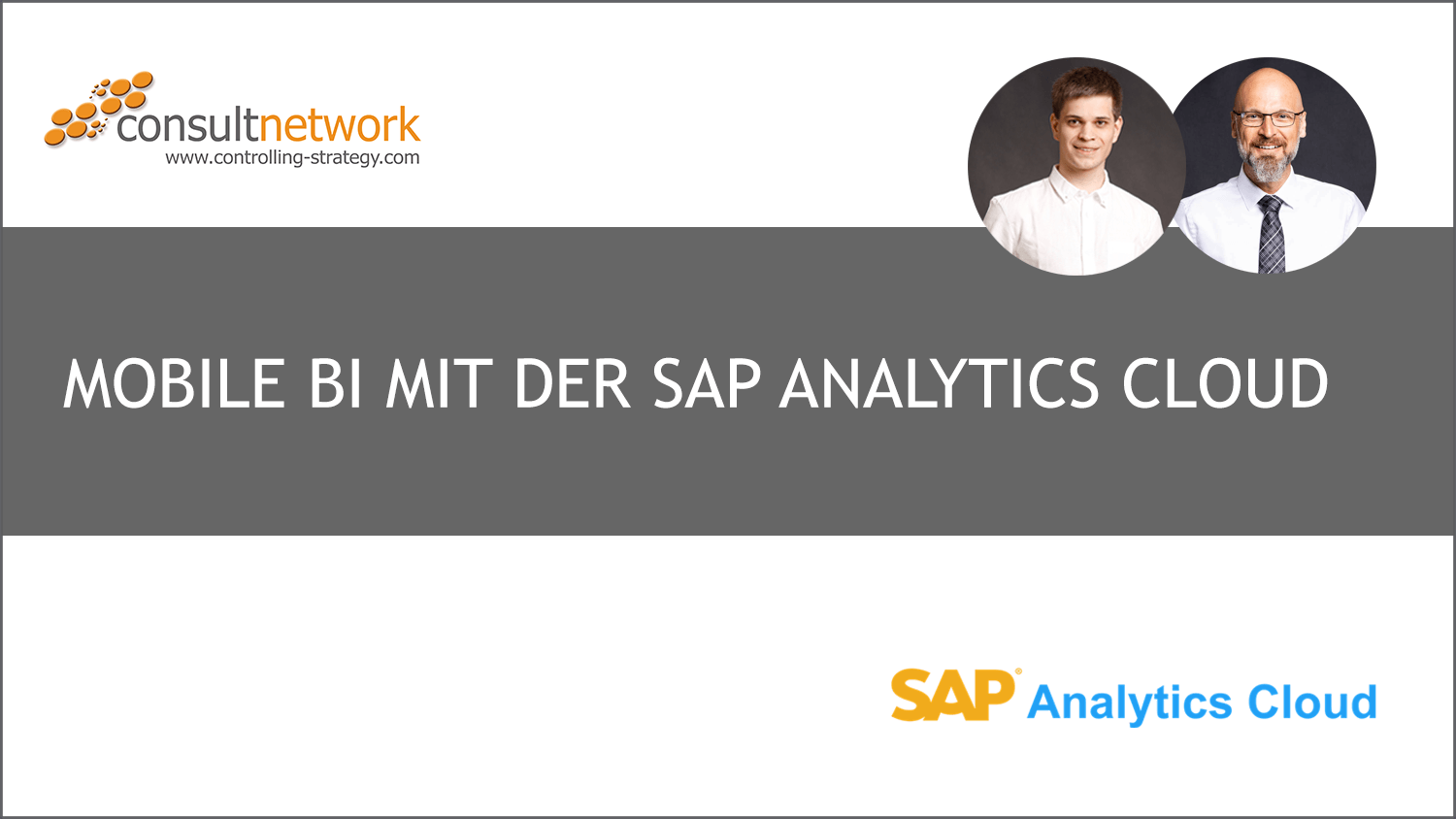 Webinaraufzeichnung Mobile BI mit der SAP Analytics Cloud