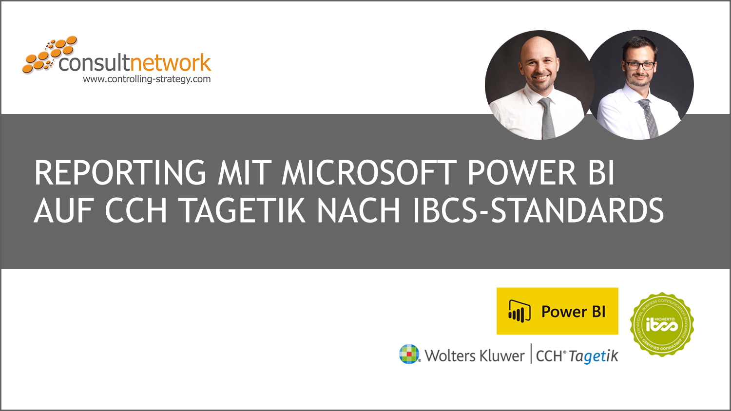 Webinaraufzeichnung Reporting mit Power BI auf CCH Tagetik nach den IBCS-Standards